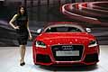 Auto sportiva Audi TT RS e Hostess 